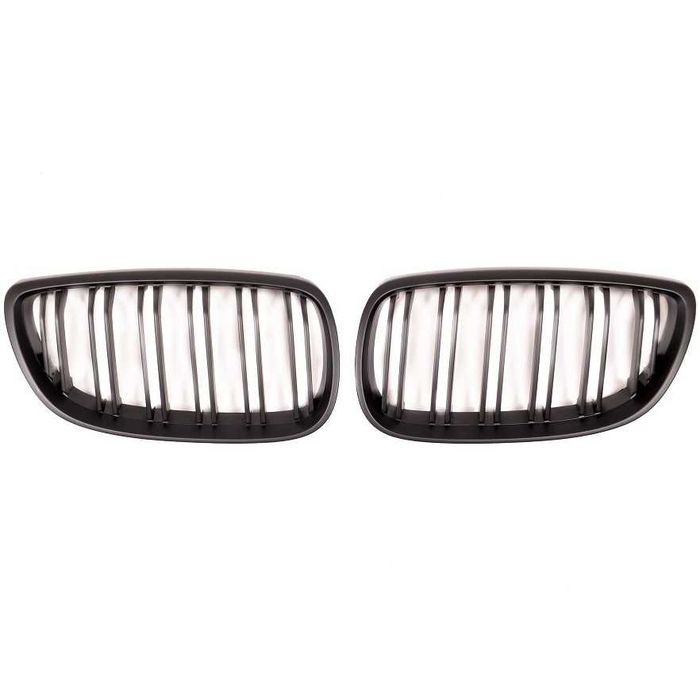 Grile duble BMW E92 / E93 2006-2010 Dublu Negru Mat M-LOOK