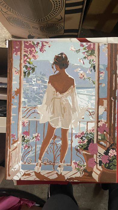 Ръчно рисувани картини по номера