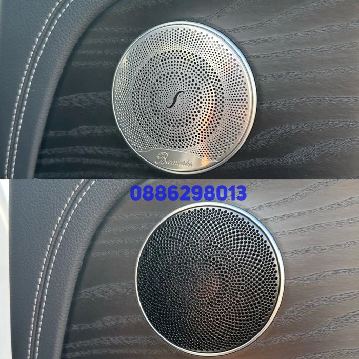 Burmester алуминиеви капаци за говорителите Mercedes w205 w213 w253