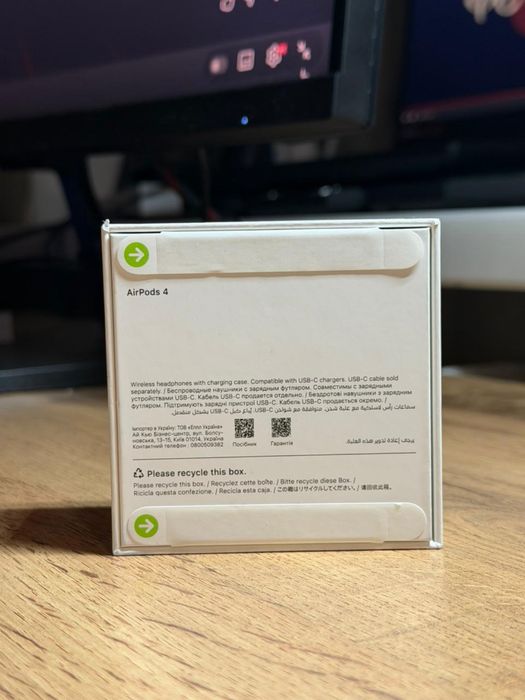 Air Pods 4 новые