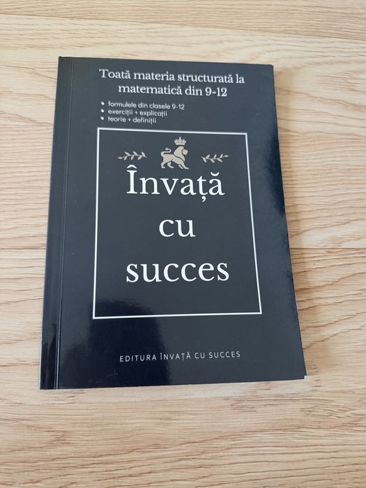 Învață cu succes Pachet Bacalaureat | Matematică + Biologie 9-10 + Carte Română  cu toate Eseurile