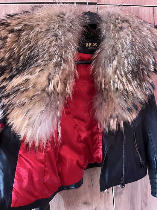 Дамско яке естествена кожа