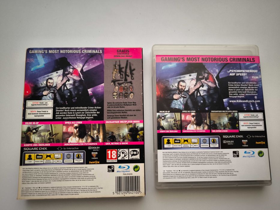 Kane & Lynch 2 Dog Days Limited Edition 35лв. Игра за Ps3