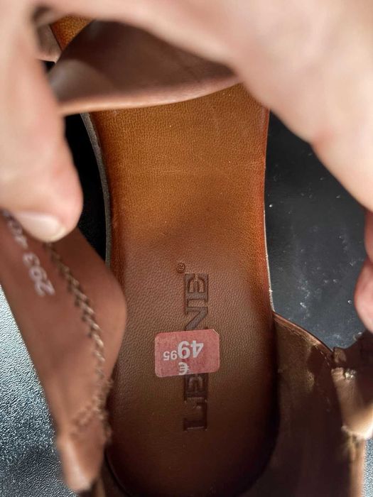 Дамски  сандали от естествена кожа