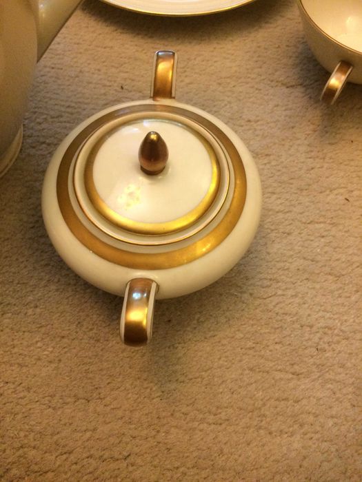 Serviciu cafea desert 8 persoane portelan eschenbach bavaria 27 piese