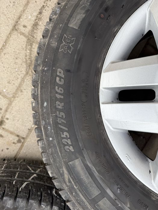 Jante Fiat Ducato Citroen jumper 225 75 16 C Michelin 2022
