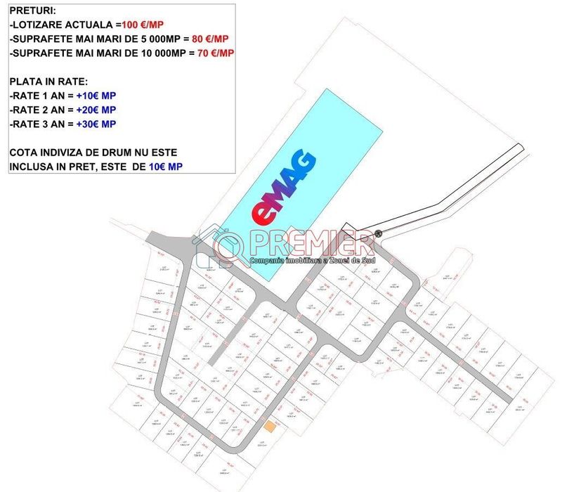 Hub logistic Centura Sud - Loturi teren industrial