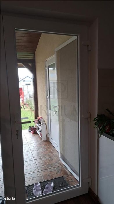 Duplex mobilat si utilat -  curte amenajata - pod mansardabil