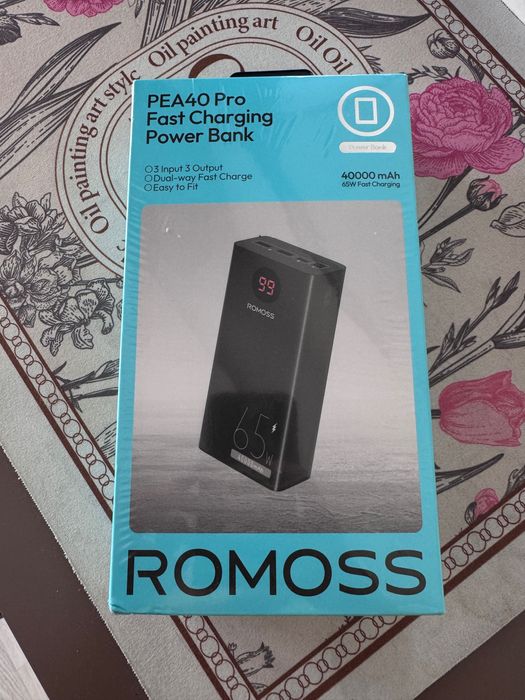 Powerbank Romoss 40000mAh новый