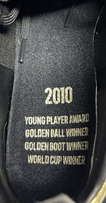 Ghete de fotbal adidas Messi f50 aurii 40