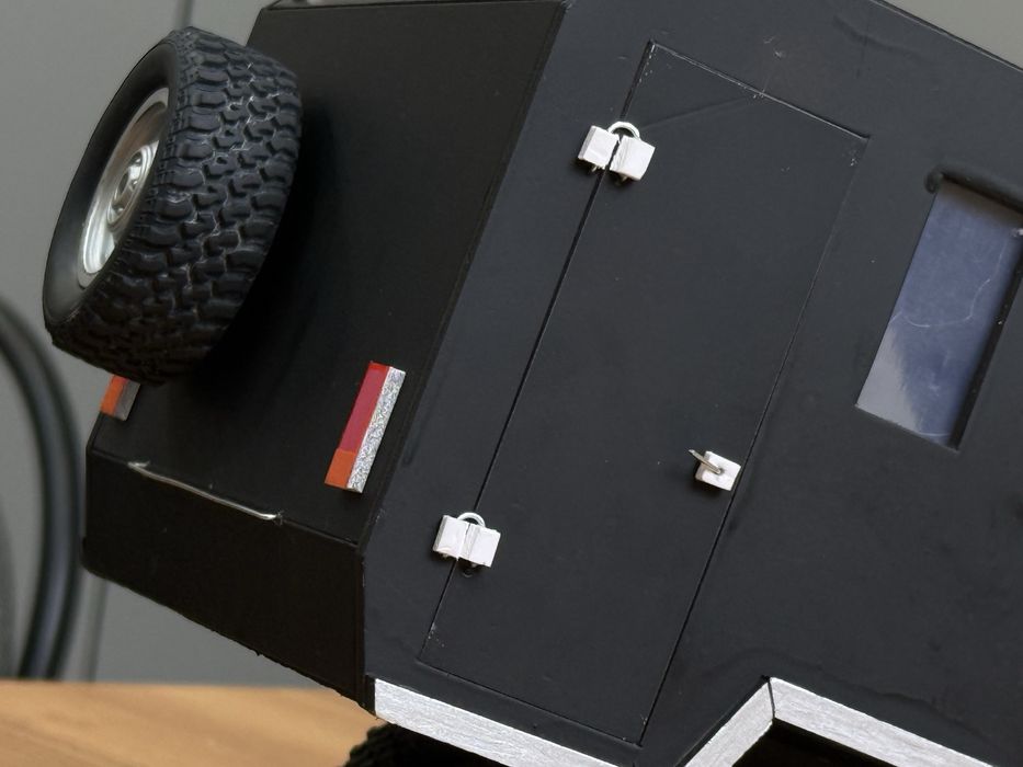 Rc прицеп 1/12 автодом