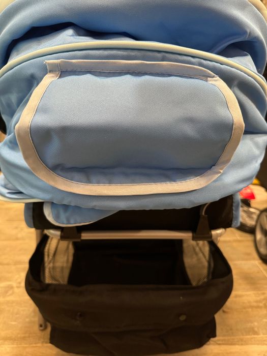 Cărucior 2 în 1 bebeluși Baby Care albastru