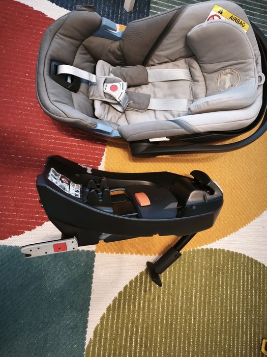 Детско столче за кола Cybex Gold Aton 5, 0-13 кг Soho Grey с Isofix система