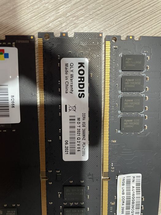 Оперативная память 16GB DDR4
