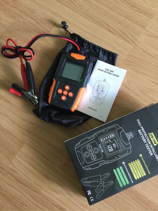 Тестер за акумулатор Foxsur FBT-200 12V/24V