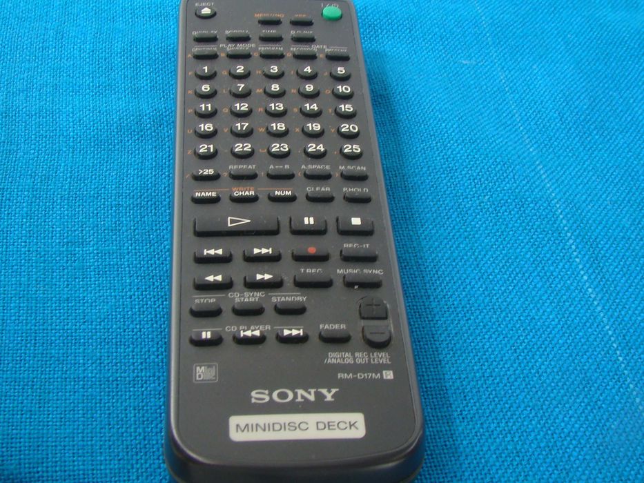 Мини диск - MD SONY - оригинално дистанционно