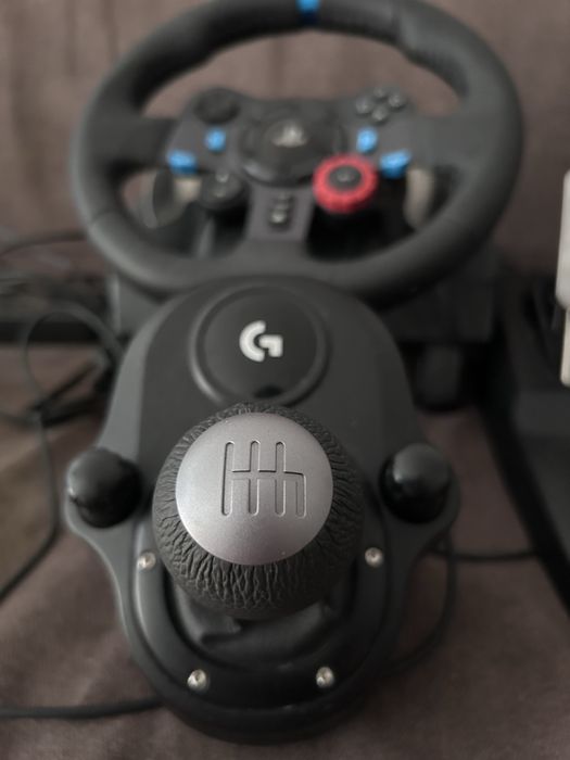 Set Volan + pedale, schimbator Logitech G29 si controller PS4 Dual Shock Army