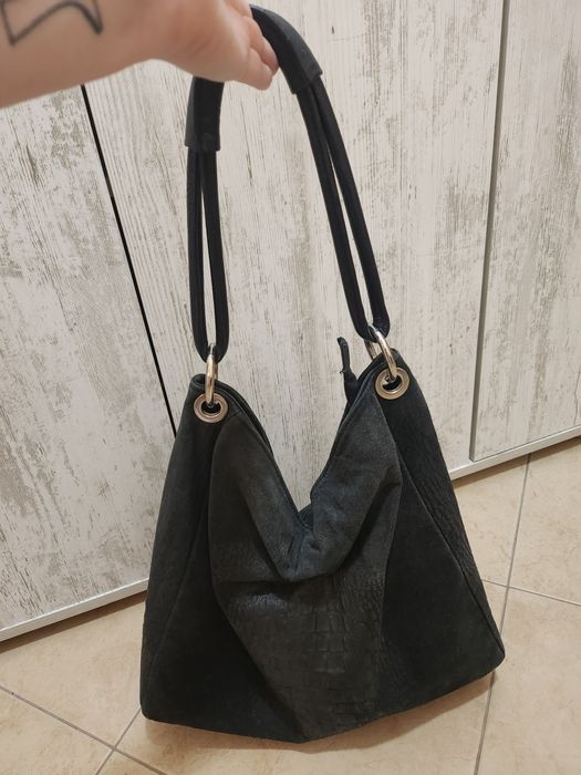 Дамски чанта, естествена кожа