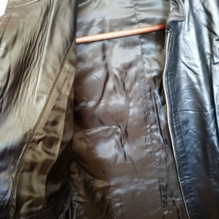 Кожено яке от телешка кожа - размер S