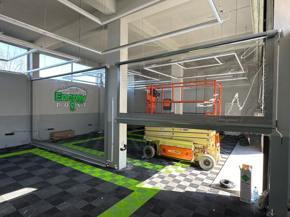 Ветроупорни завеси PVC винил кристал навеси барбекю тенти шатри найлон