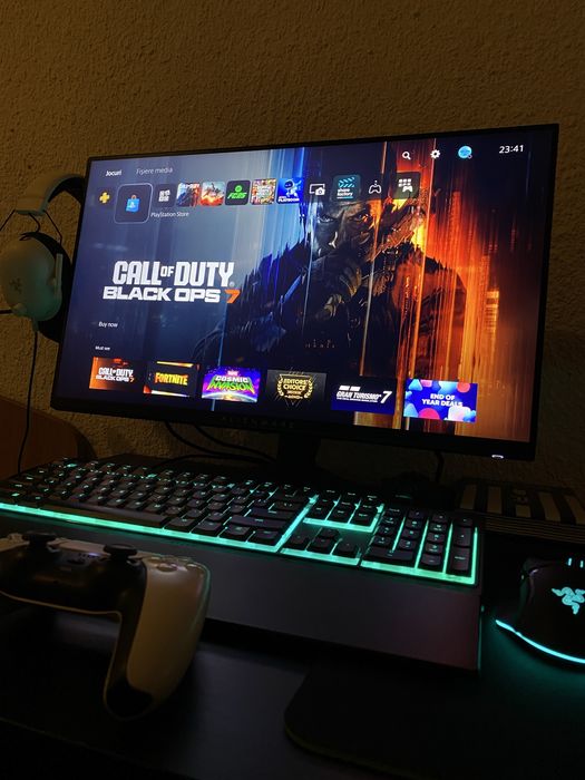 Monitor Alienware 360” | Mouse Tastatura Razer kit Gaming