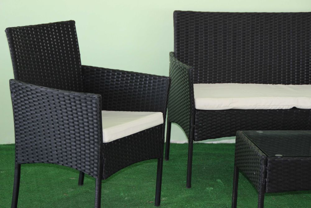 Градински Мебели От Ратан - Комплект От 4 Части