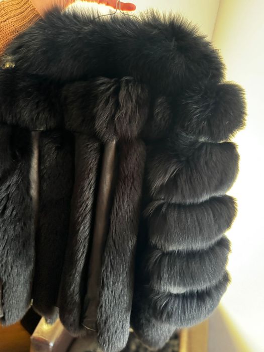 Haină de blană naturală