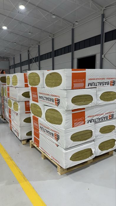 Каменная вата Базалт мин вата BASALTIUM bazalt завод базалть