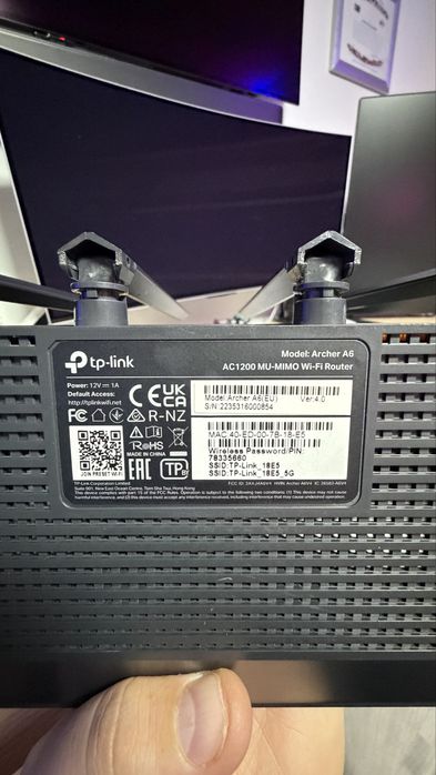 Router Wireless Gigabit TP-Link Archer A6