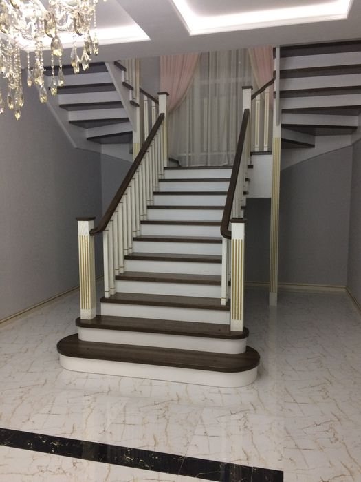 Изготовление деревянных лестниц