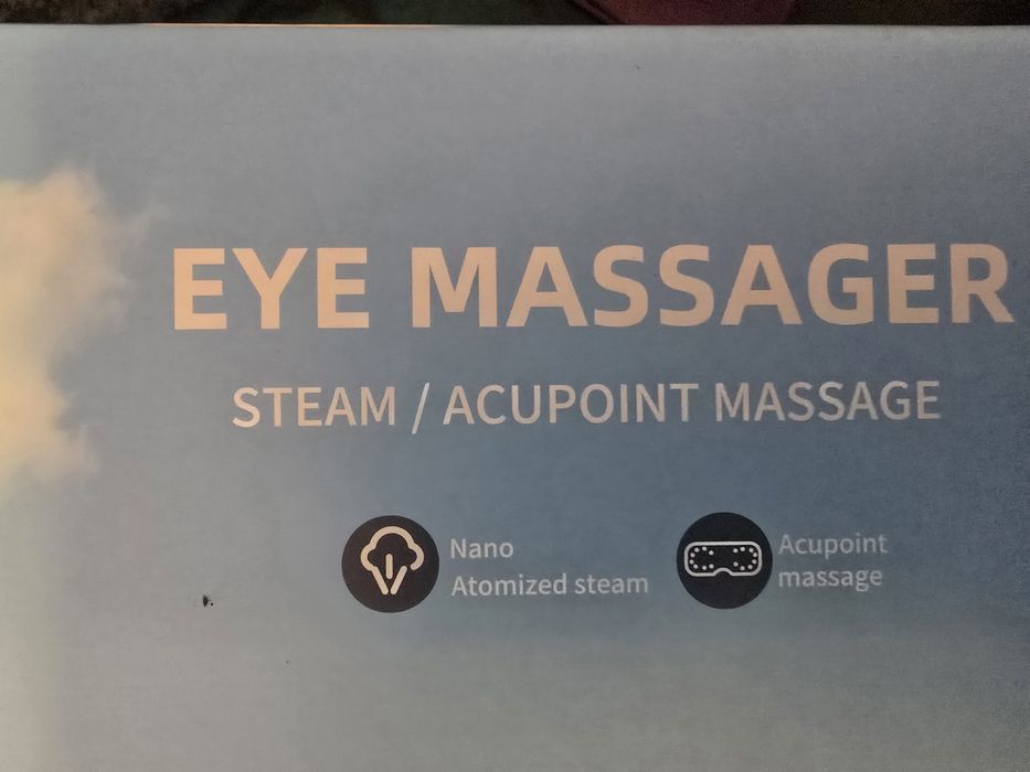 Aparat de masaj pentru ochi cu vibratii, ideal pentru relaxarea ochilo