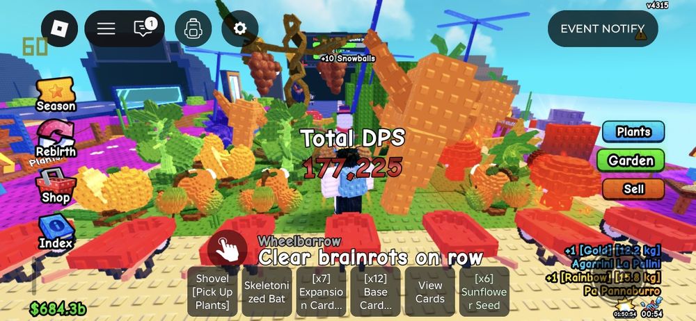 Продаю акааунт в растения против браинротов