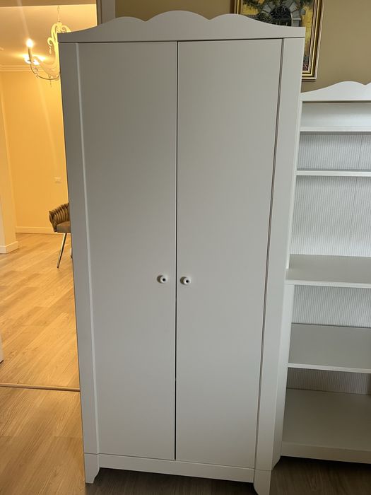 Dulap elegant + etajeră pentru cărți copii – IKEA