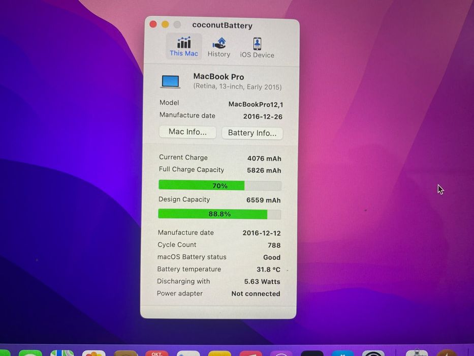 Macbook Pro 13 в отличном состоянии