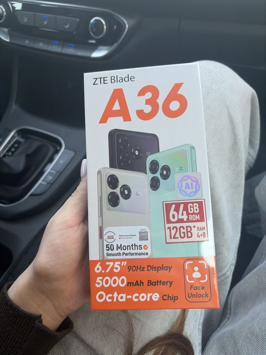 zte blade A36 черный