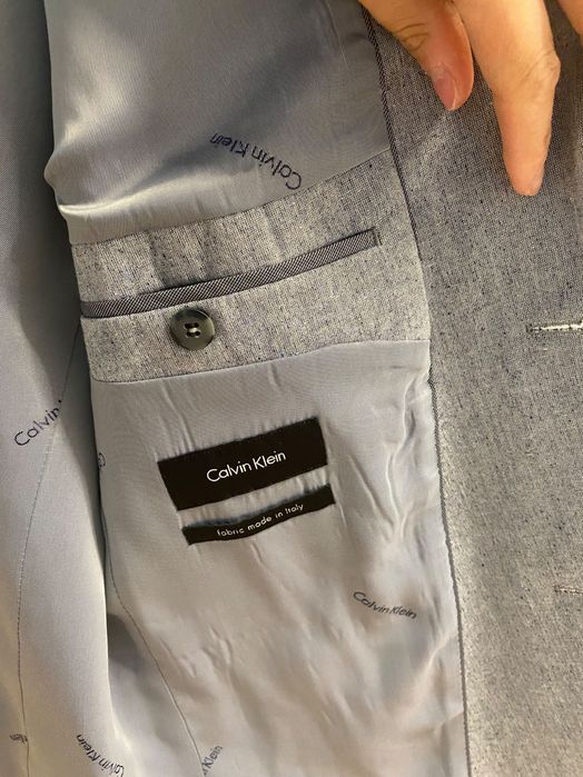 Vând sacou smart casual gri deschis de zi, rever scurt