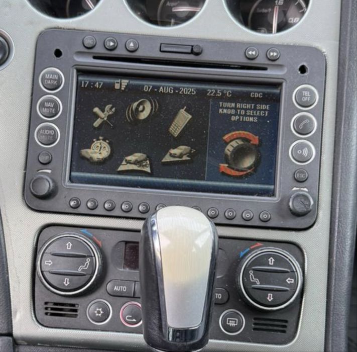 Schimb navigatie alfa romeo 159 cu navigatie aftermarket