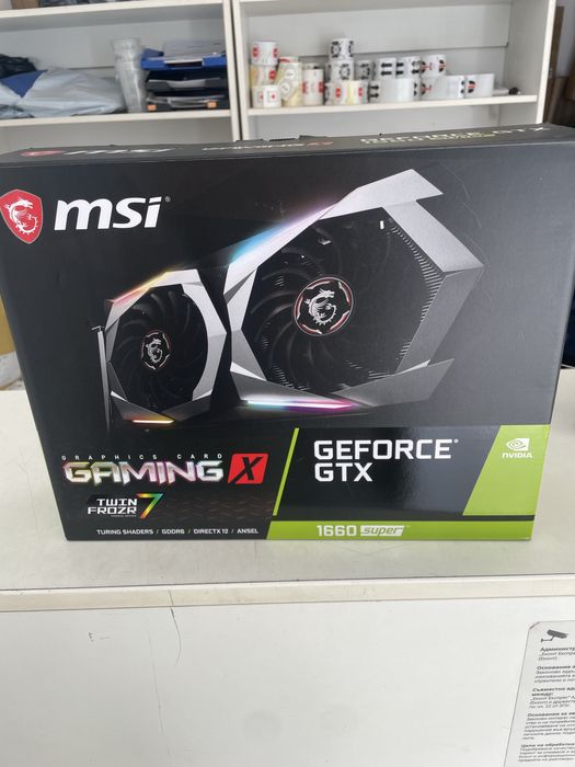 Msi Gaming 1660 Super 6GB