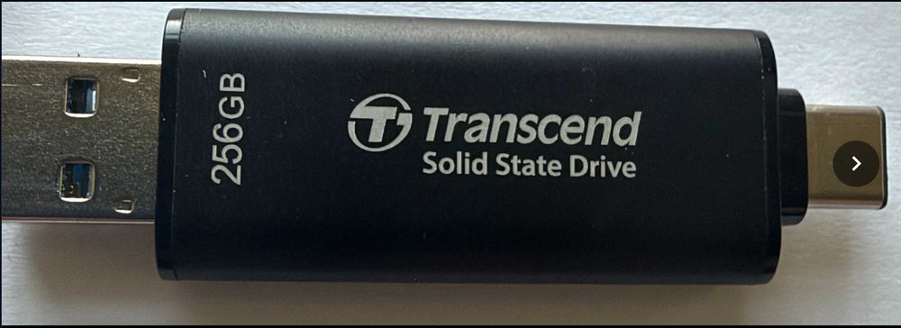 Внешний SSD Transcend ESD310C, 256 ГБ