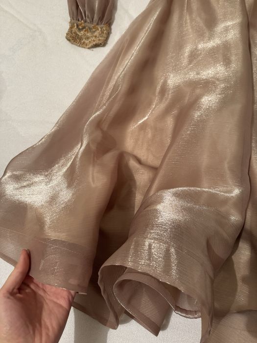 Платье золотистый на свадьбу