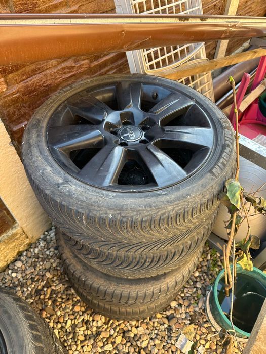 Roti Jante complete 5x112 R17 vw audi