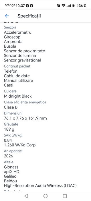 Vând honor magic 8 lite