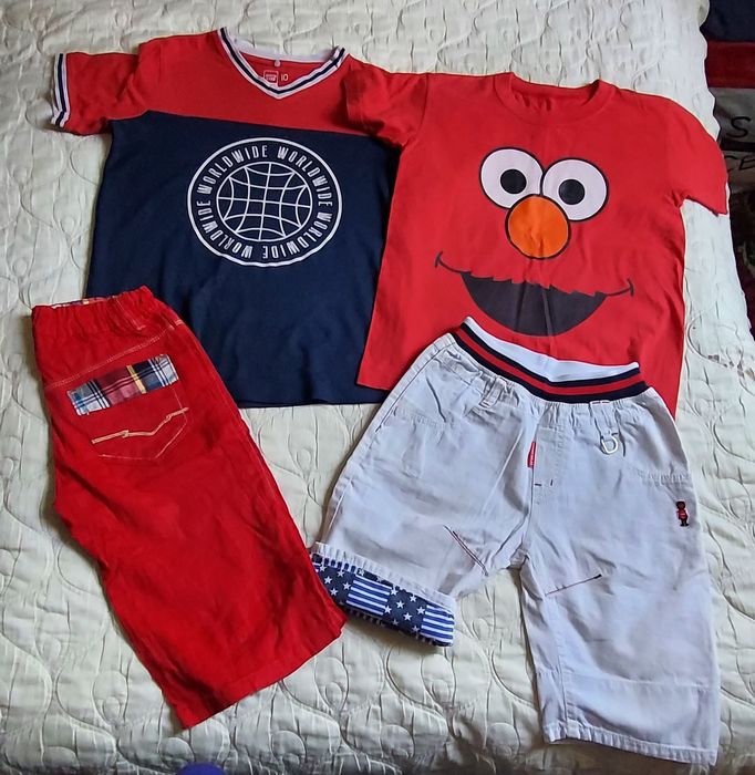 Летние вещи на мальчика 7-14 лет