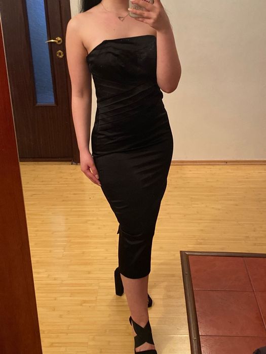 Rochie eleganta neagra mulata