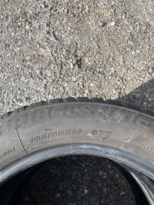 195/55/16 BRIDGESTONE 2бр. 6.5мм