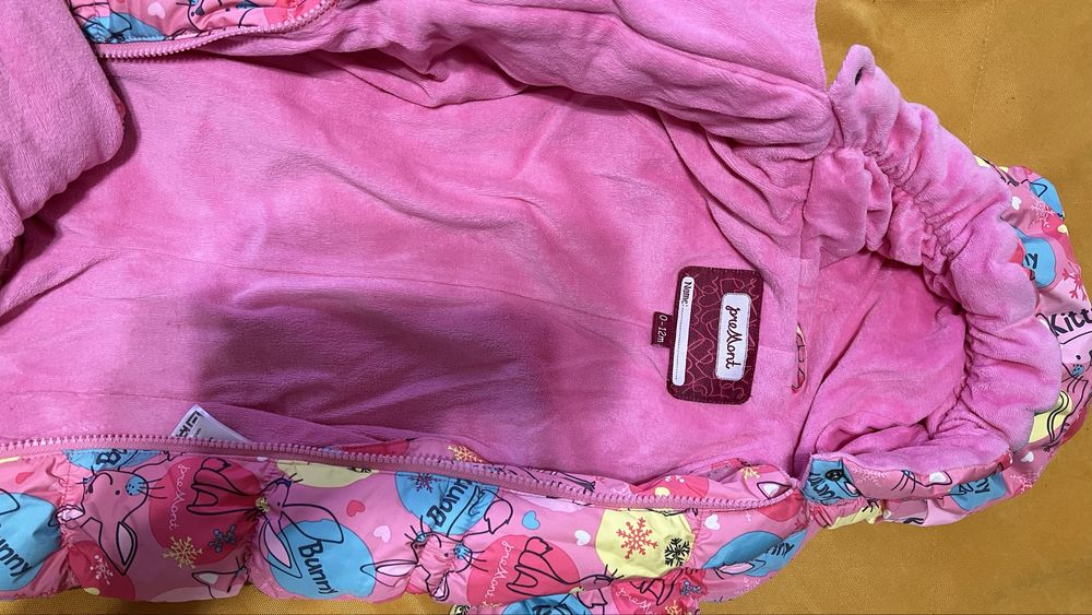 Зимний комбенизон на девочку