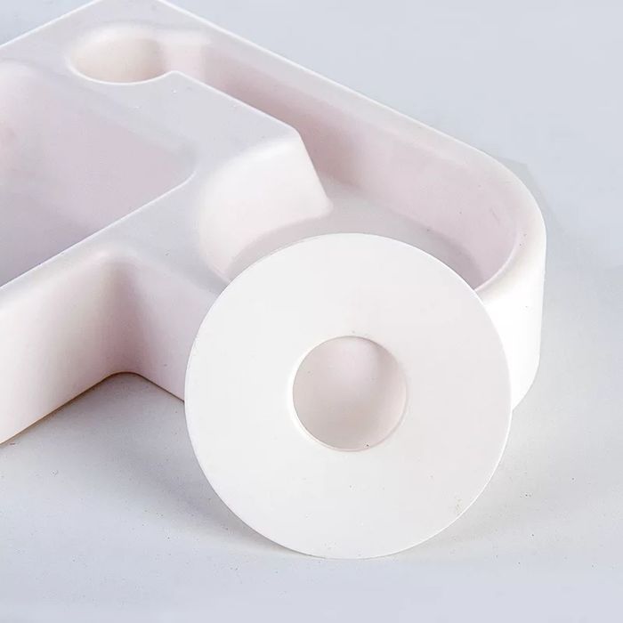 Двойна ъглова купа за домашен любимец, котка, куче с диспенсър