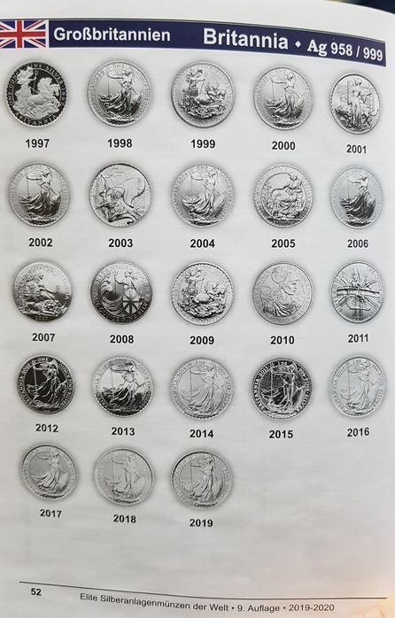 UK Royal Mint Britania Mituri altele monede lingou argint 999