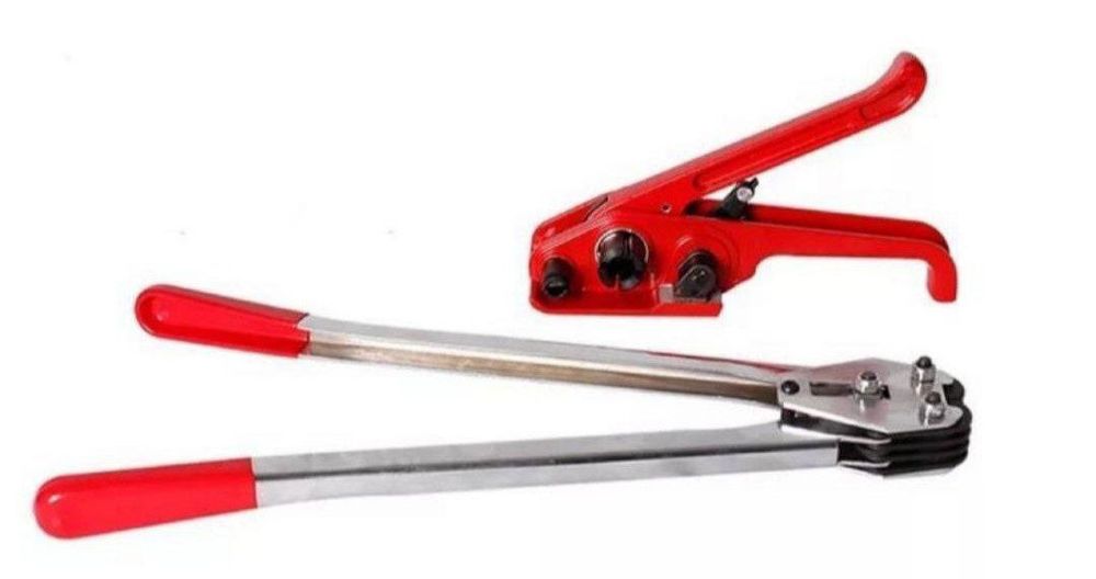 Упаковочный аппарат для ПЭТ ленты, ручная и пневматический.