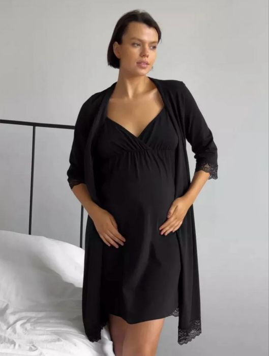 Халат и сорочка из 100% хлопка